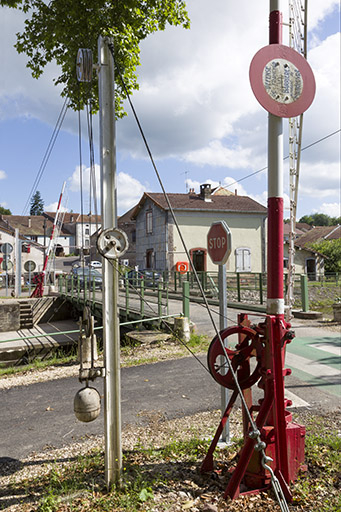 La barrière. © Sonia Dourlot / Région Bourgogne-Franche-Comté, Inventaire du patrimoine - 2015