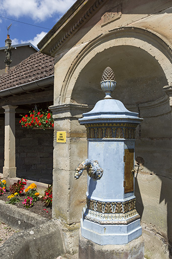 Vue de trois quart. © Sonia Dourlot / Région Bourgogne-Franche-Comté, Inventaire du patrimoine - 2015