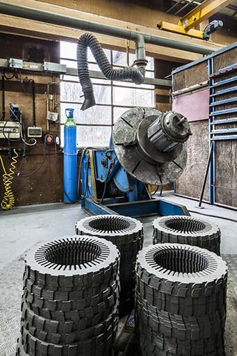 Atelier de chaudronnerie. © Jérôme Mongreville / Région Bourgogne-Franche-Comté, Inventaire du patrimoine - 2016