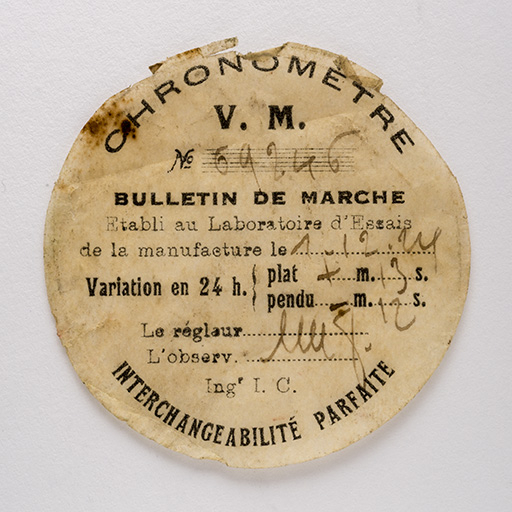 Bulletin de marche du 1er décembre 1924. © Sonia Dourlot / Région Bourgogne-Franche-Comté, Inventaire du patrimoine - 2016