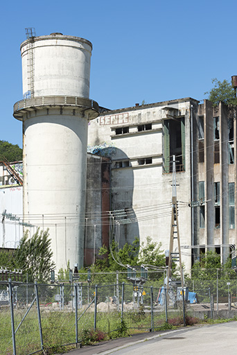 Etat en 2016. Usine A : château d'eau. © Sonia Dourlot / Région Bourgogne-Franche-Comté, Inventaire du patrimoine - 2016
