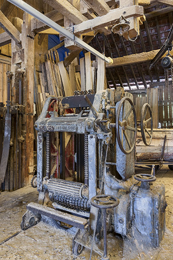 Châssis multilames vu de trois quarts. © Jérôme Mongreville / Région Bourgogne-Franche-Comté, Inventaire du patrimoine - 2016