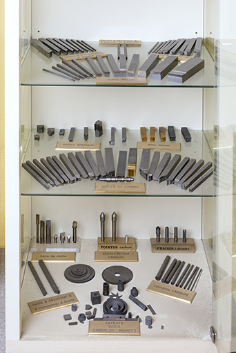Exemples de produits fabriqués par l'entreprise. © Sonia Dourlot / Région Bourgogne-Franche-Comté, Inventaire du patrimoine - 2016 Exemples de produits fabriqués par l'entreprise. © Sonia Dourlot / Région Bourgogne-Franche-Comté, Inventaire du patrimoine - 2016
