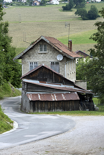 Vue d'ensemble, depuis le sud. © Sonia Dourlot / Région Bourgogne-Franche-Comté, Inventaire du patrimoine - 2016