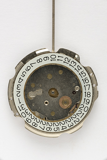 Mouvement France Ebauches FE 233-69-E-21 : face côté cadran. © Sonia Dourlot / Région Bourgogne-Franche-Comté, Inventaire du patrimoine - 2016