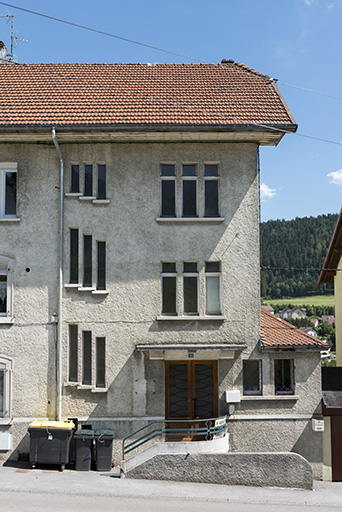 Façade antérieure : partie droite. © Sonia Dourlot / Région Bourgogne-Franche-Comté, Inventaire du patrimoine - 2016
