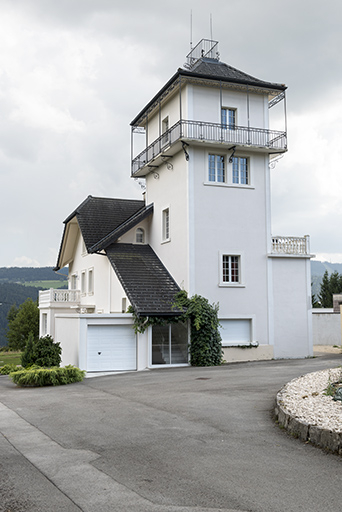 Façade latérale droite. © Sonia Dourlot / Région Bourgogne-Franche-Comté, Inventaire du patrimoine - 2016