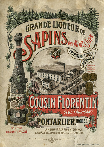 Lettre-carte publicitaire, s.d. [fin 19e début 20e siècle]. © Raphaël Favereaux / Région Bourgogne-Franche-Comté, Inventaire du patrimoine - 2016