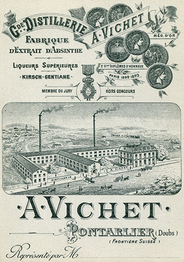 Papier à en-tête, s.d. [fin 19e ou début 20 siècle) © Raphaël Favereaux / Région Bourgogne-Franche-Comté, Inventaire du patrimoine - 2016