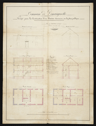 plan © Sonia Dourlot (reproduction) / Région Bourgogne-Franche-Comté, Inventaire du patrimoine - 2016 plan © Sonia Dourlot (reproduction) / Région Bourgogne-Franche-Comté, Inventaire du patrimoine - 2016