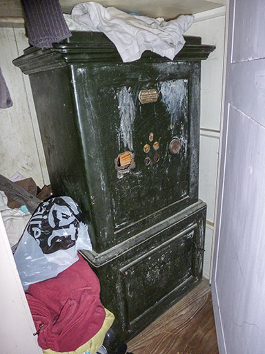 Vue générale du coffre-fort. © Jérôme Mongreville / Région Bourgogne-Franche-Comté, Inventaire du patrimoine - 2016