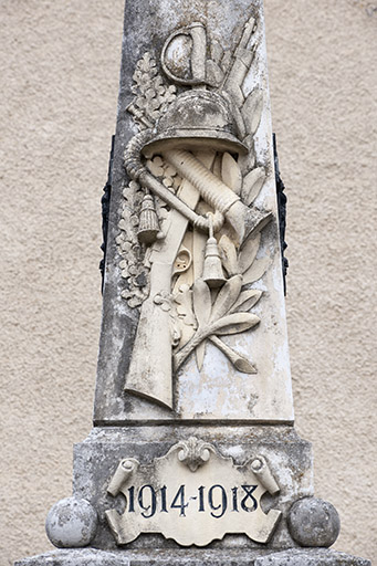 Détail des bas-relief. © Jérôme Mongreville / Région Bourgogne-Franche-Comté, Inventaire du patrimoine - 2016