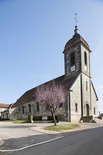 La façade principale. © Jérôme Mongreville / Région Bourgogne-Franche-Comté, Inventaire du patrimoine - 2016