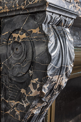 Détail sur le haut du piedroit. © Jérôme Mongreville / Région Bourgogne-Franche-Comté, Inventaire du patrimoine - 2016