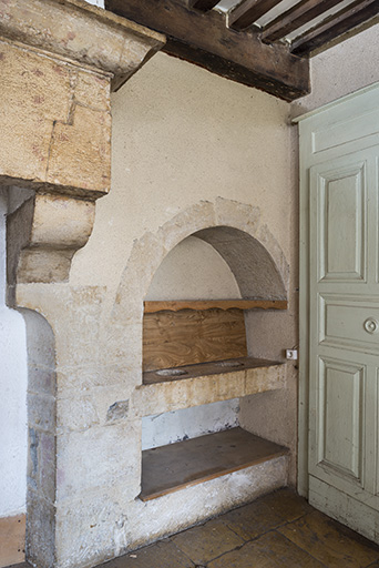 Potager, dans la cuisine de la demeure © Jérôme Mongreville / Région Bourgogne-Franche-Comté, Inventaire du patrimoine - 2016