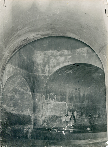 [Chambre de mise en charge achevée], [1908 ?]. © Laurent Poupard / Région Bourgogne-Franche-Comté, Inventaire du patrimoine - 2017