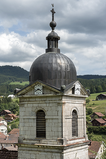 Clocher. © Sonia Dourlot / Région Bourgogne-Franche-Comté, Inventaire du patrimoine - 2017