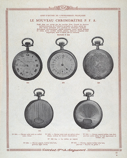 Catalogue Pétolat Frères et Anguenot, s.d. [vers 1930]. © Jérôme Mongreville / Région Bourgogne-Franche-Comté, Inventaire du patrimoine - 2017