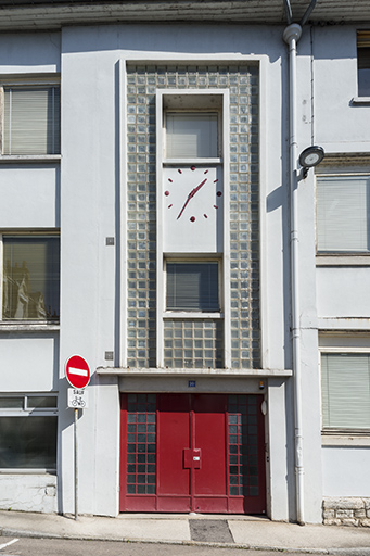 Entrée de l'usine (n°10). © Jérôme Mongreville / Région Bourgogne-Franche-Comté, Inventaire du patrimoine - 2017 Entrée de l'usine (n°10). © Jérôme Mongreville / Région Bourgogne-Franche-Comté, Inventaire du patrimoine - 2017