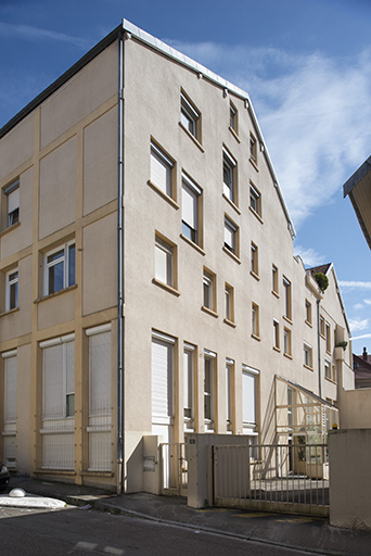 Mur-pignon ouest. © Jérôme Mongreville / Région Bourgogne-Franche-Comté, Inventaire du patrimoine - 2017