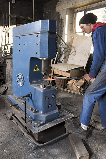 Vue d'ensemble avec forgeron. © Sonia Dourlot / Région Bourgogne-Franche-Comté, Inventaire du patrimoine - 2017