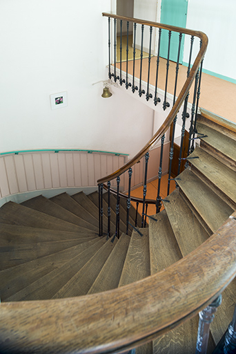 Détail depuis le premier étage. © Jérôme Mongreville / Région Bourgogne-Franche-Comté, Inventaire du patrimoine - 2017 Détail depuis le premier étage. © Jérôme Mongreville / Région Bourgogne-Franche-Comté, Inventaire du patrimoine - 2017