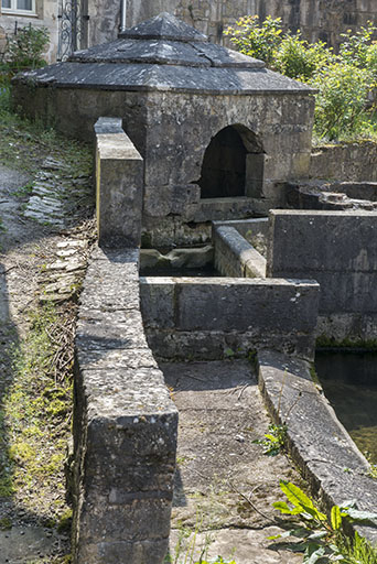 Le lavoir, rue de la Fontaine. © Jérôme Mongreville / Région Bourgogne-Franche-Comté, Inventaire du patrimoine - 2017