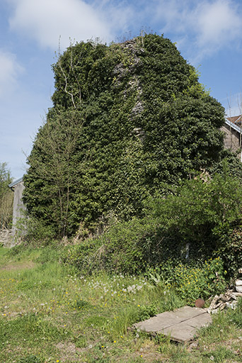 Ruines de l'ancien château. © Jérôme Mongreville / Région Bourgogne-Franche-Comté, Inventaire du patrimoine - 2017