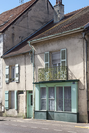 Ancienne boutique. © Jérôme Mongreville / Région Bourgogne-Franche-Comté, Inventaire du patrimoine - 2017
