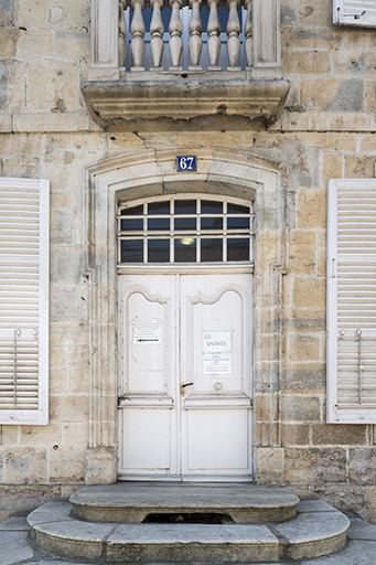 La porte d'entrée. © Jérôme Mongreville / Région Bourgogne-Franche-Comté, Inventaire du patrimoine - 2017
