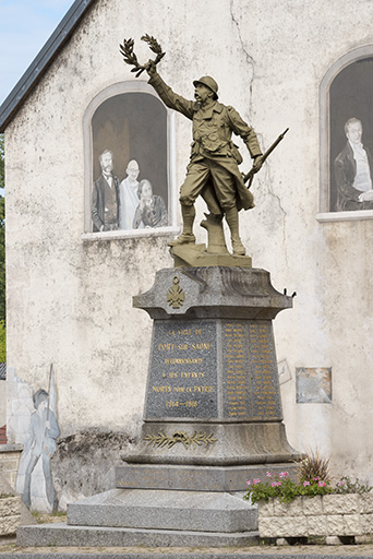 monument aux morts © Jérôme Mongreville / Région Bourgogne-Franche-Comté, Inventaire du patrimoine - 2017