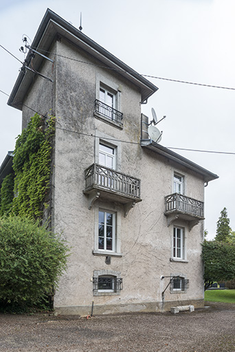 Mur pignon sud. © Jérôme Mongreville / Région Bourgogne-Franche-Comté, Inventaire du patrimoine - 2017