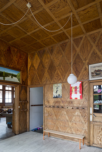 Le hall d'entrée. © Jérôme Mongreville / Région Bourgogne-Franche-Comté, Inventaire du patrimoine - 2017