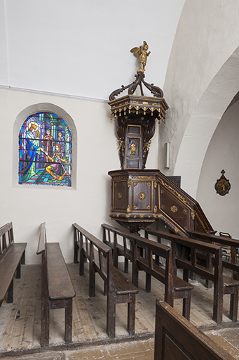 La chaire. © Jérôme Mongreville / Région Bourgogne-Franche-Comté, Inventaire du patrimoine - 2017