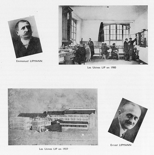 Portraits de la famile Lipmann et vues de l'usine, photogr., s.d. [vers 1954]. © Laurent Poupard / Région Bourgogne-Franche-Comté, Inventaire du patrimoine - 2018