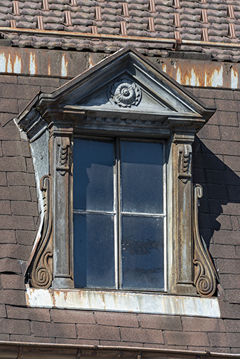 Lucarne. © Sonia Dourlot / Région Bourgogne-Franche-Comté, Inventaire du patrimoine - 2018