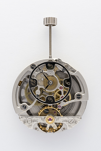 Mouvement côté cadran. © Sonia Dourlot / Région Bourgogne-Franche-Comté, Inventaire du patrimoine - 2018