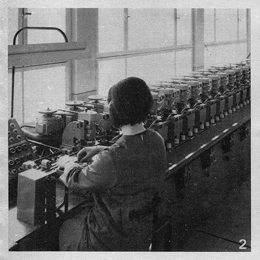 [France Ebauches] Transfert linéaire France Ebauches, 1970. © Laurent Poupard / Région Bourgogne-Franche-Comté, Inventaire du patrimoine - 2018