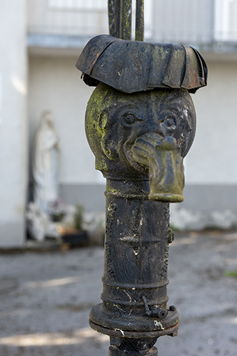 Masque et bec d'écoulement. © Sonia Dourlot / Région Bourgogne-Franche-Comté, Inventaire du patrimoine - 2018
