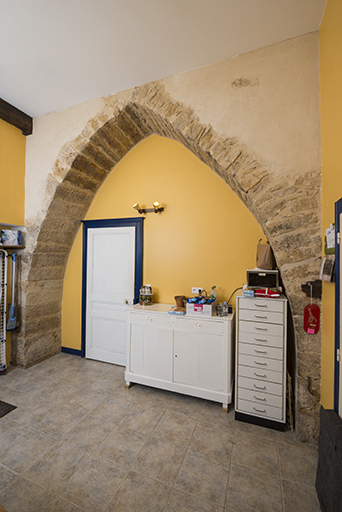 Voûte en tiers-point, arrière cuisine. © Jérôme Mongreville / Région Bourgogne-Franche-Comté, Inventaire du patrimoine - 2018