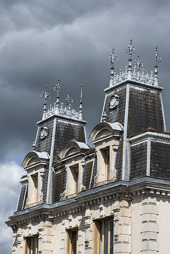Toiture, côté sud. © Jérôme Mongreville / Région Bourgogne-Franche-Comté, Inventaire du patrimoine - 2018