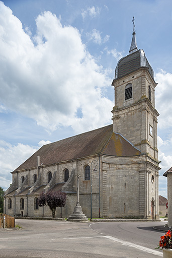 église paroissiale clocher © Jérôme Mongreville / Région Bourgogne-Franche-Comté, Inventaire du patrimoine - 2018  église paroissiale clocher © Jérôme Mongreville / Région Bourgogne-Franche-Comté, Inventaire du patrimoine - 2018