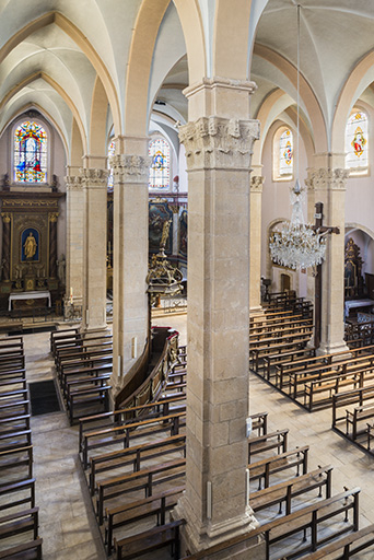 église paroissiale nef © Jérôme Mongreville / Région Bourgogne-Franche-Comté, Inventaire du patrimoine - 2018  église paroissiale nef © Jérôme Mongreville / Région Bourgogne-Franche-Comté, Inventaire du patrimoine - 2018