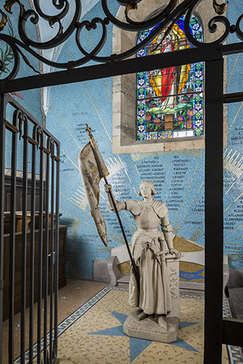 Vue de la statue dans la chapelle. © Jérôme Mongreville / Région Bourgogne-Franche-Comté, Inventaire du patrimoine - 2018 Vue de la statue dans la chapelle. © Jérôme Mongreville / Région Bourgogne-Franche-Comté, Inventaire du patrimoine - 2018