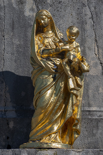 La Vierge à l'Enfant. © Jérôme Mongreville / Région Bourgogne-Franche-Comté, Inventaire du patrimoine - 2018 La Vierge à l'Enfant. © Jérôme Mongreville / Région Bourgogne-Franche-Comté, Inventaire du patrimoine - 2018