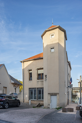 Détail de la tour d'escalier. © Jérôme Mongreville / Région Bourgogne-Franche-Comté, Inventaire du patrimoine - 2018