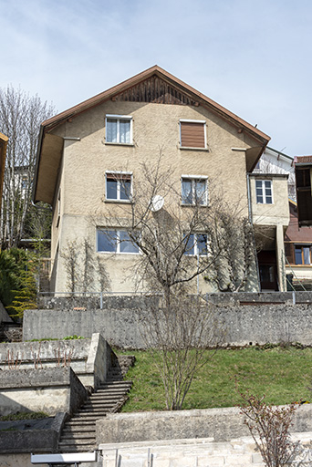Façade postérieure. © Sonia Dourlot / Région Bourgogne-Franche-Comté, Inventaire du patrimoine - 2019
