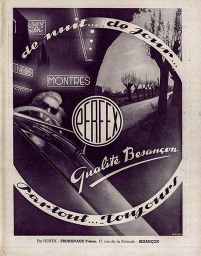 Publicité Perfex, 1948. © Raphaël Favereaux / Région Bourgogne-Franche-Comté, Inventaire du patrimoine - 2019 Publicité Perfex, 1948. © Raphaël Favereaux / Région Bourgogne-Franche-Comté, Inventaire du patrimoine - 2019
