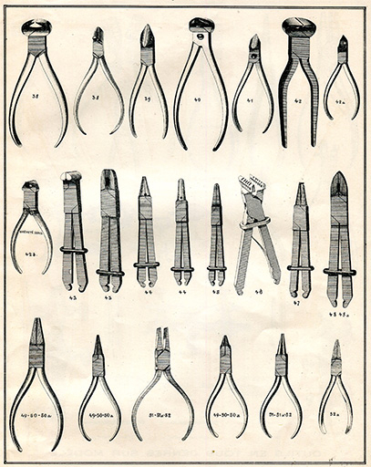 Fabrique d'outils pour horlogerie et quincaillerie David Gueutal, Montécheroux (Doubs) (France). Album [p. 3], 1er avril 1892 © Laurent Poupard / Région Bourgogne-Franche-Comté, Inventaire du patrimoine - 2019
