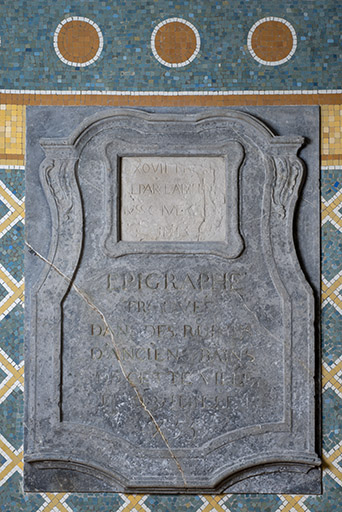 inscription © Jérôme Mongreville / Région Bourgogne-Franche-Comté, Inventaire du patrimoine - 2020